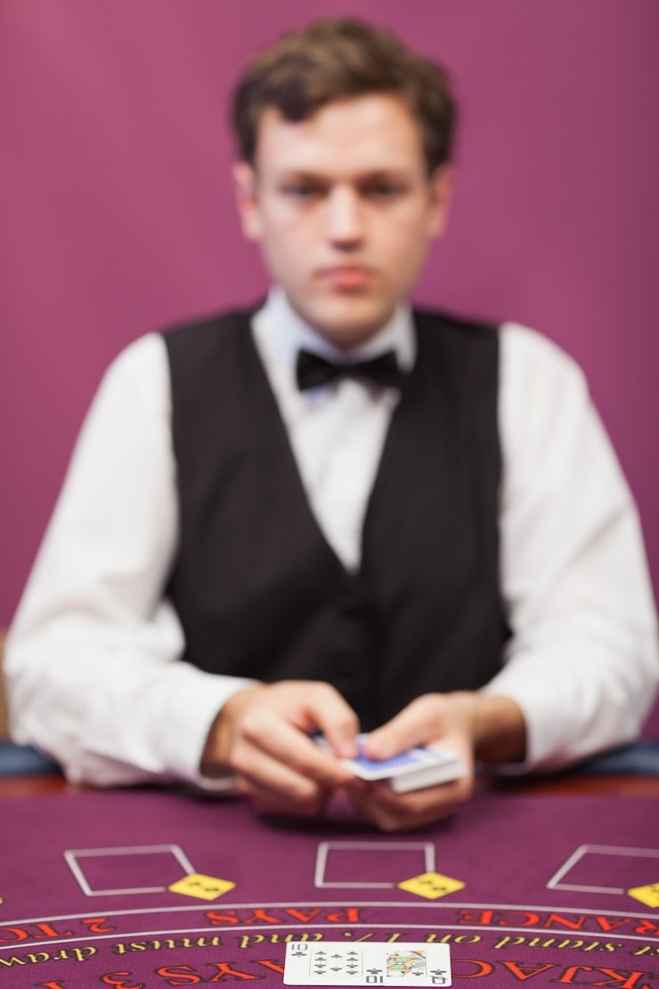 Live Number Pair dealer studio with cards and betting interface